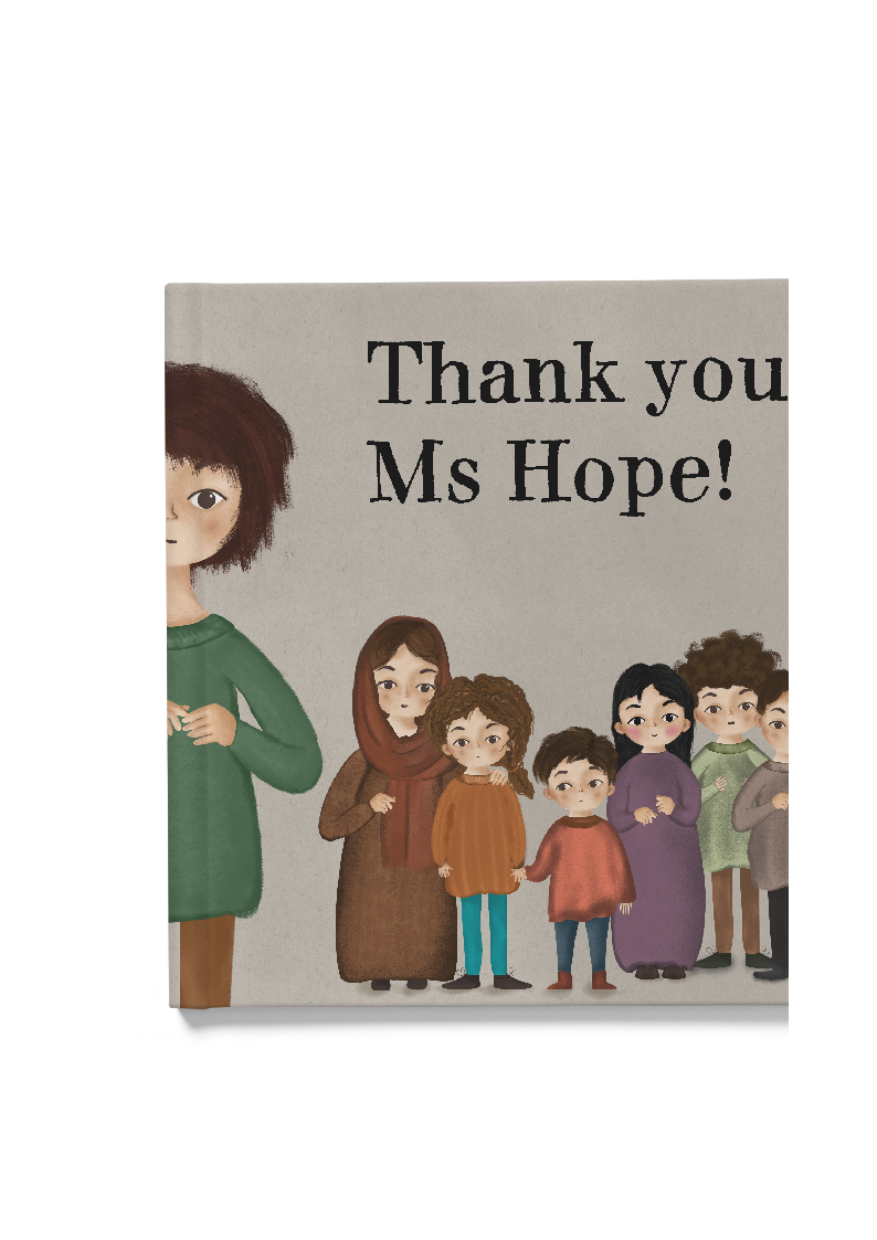 Thank You Ms Hope children's book cover